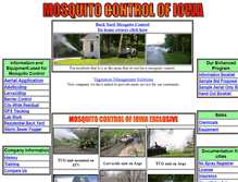 Tablet Screenshot of mosquitocontrolofiowa.net